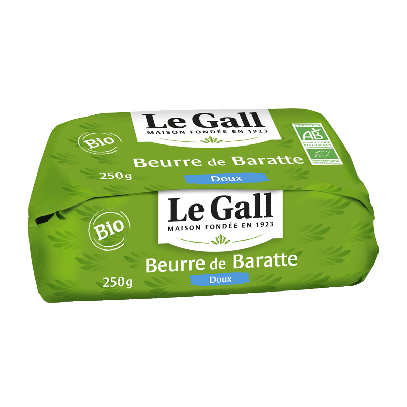 beurre de baratte bio doux le gall