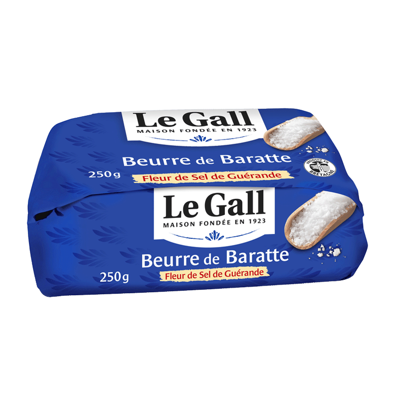 beurre de baratte au sel de guérande le gall