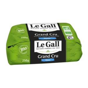 Beurre de baratte grand cru biologique doux Le Gall