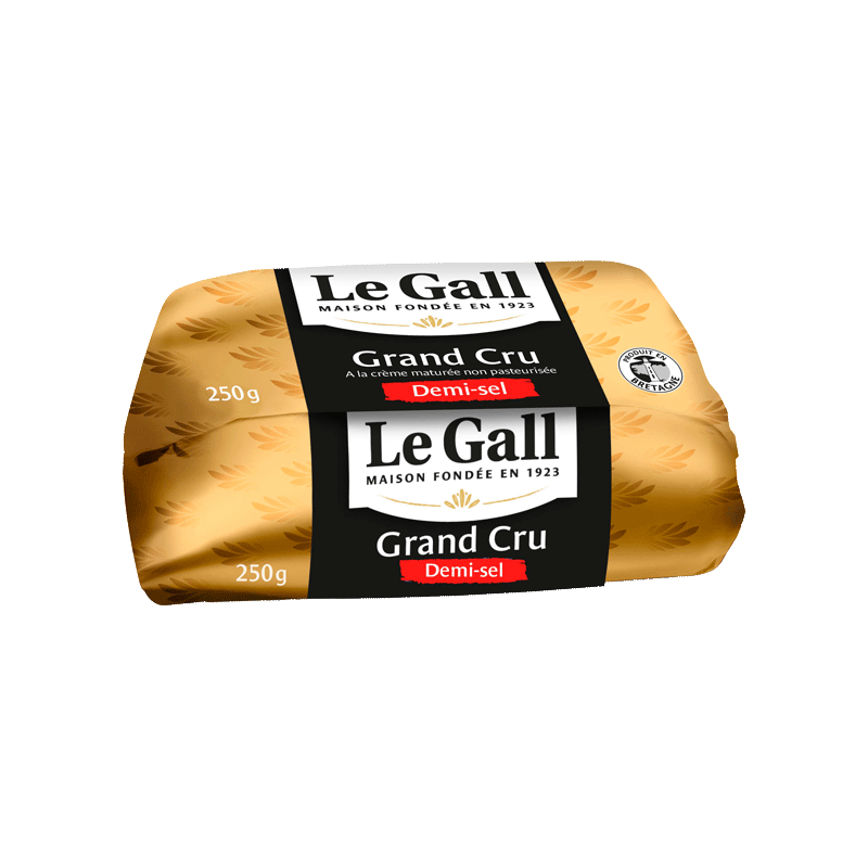 beurre de baratte grand cru demi sel Le Gall