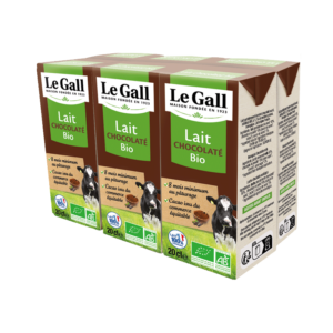 Lait chocolaté bio UHT Le Gall