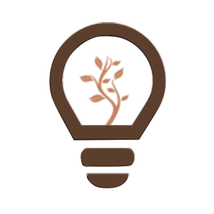 pictogramme en forme d'ampoule avec une plante à l'intérieur représentant les innovations responsable dans le cadre d'une politique RSE. Maison Le Gall, une laiterie engagée