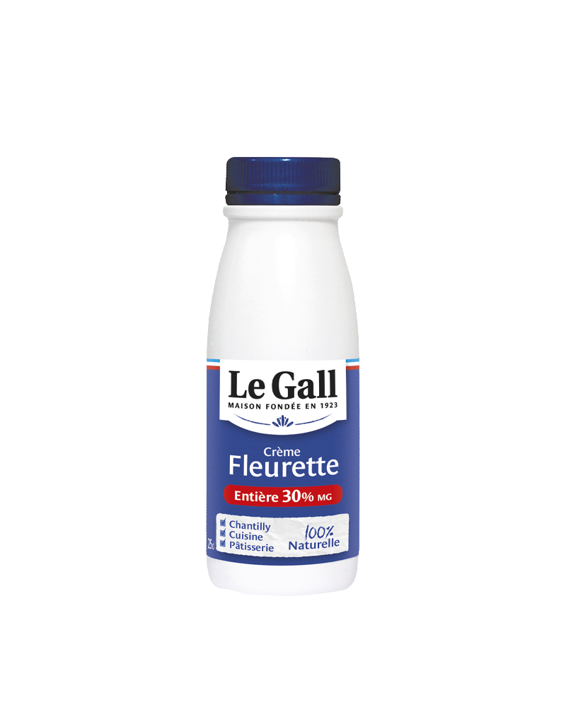 Produits laitiers La crème fleurette entière Le Gall