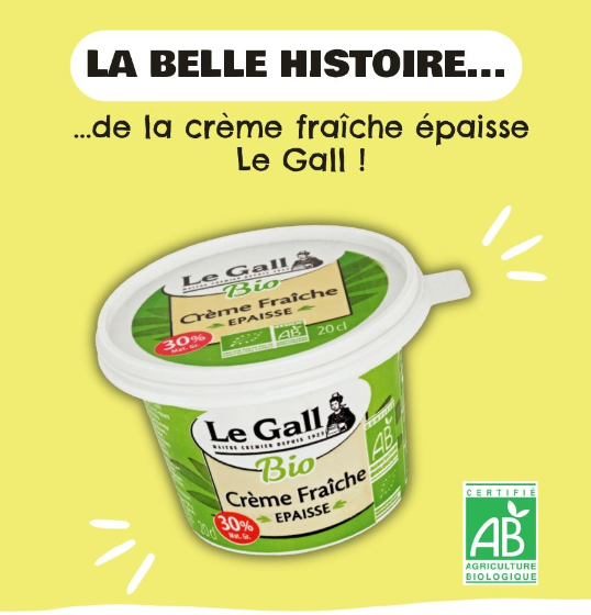 creme fraiche anti gaspi. creme fraiche epaisse le gall disponible chez nous anti gaspi