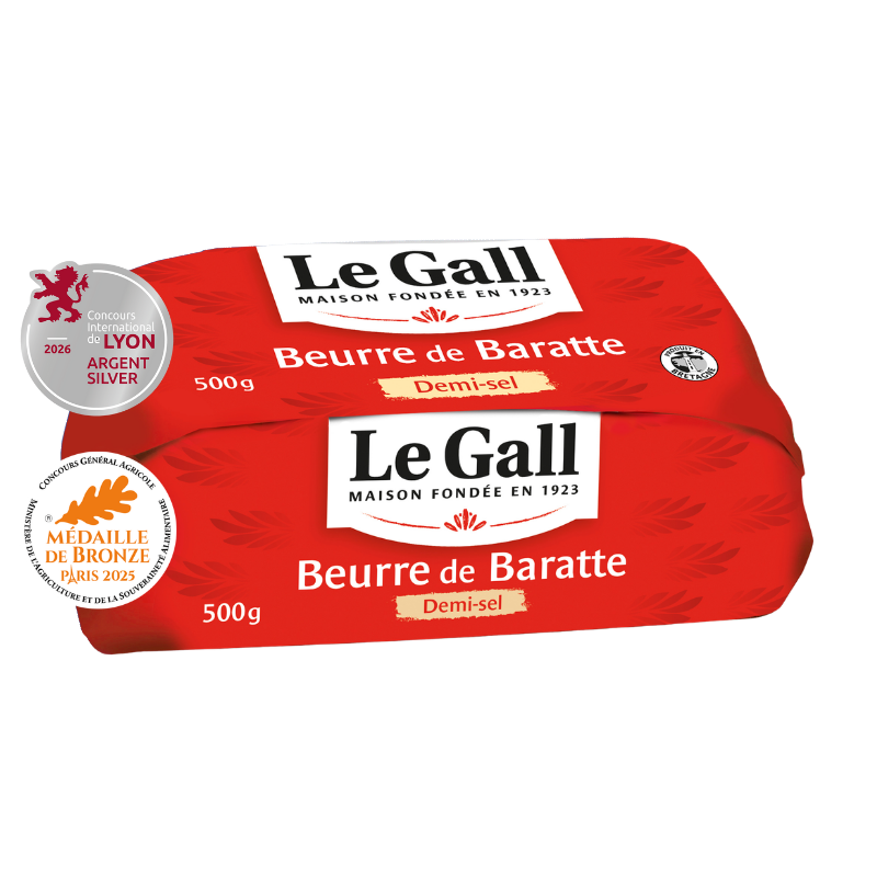 beurre de baratte demi sel le gall medaille