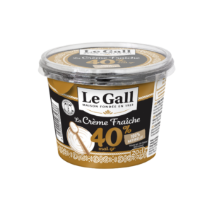 40 % fat thick fresh cream Le Gall