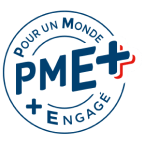 Logo PME+. Le Gall est une laiterie engagée et labellisée PME+