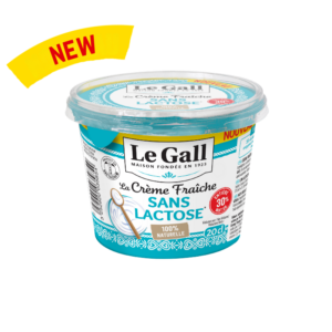 New, cream lactose free Le Gall since 1923