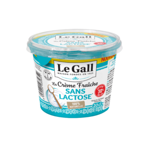 Creme fraiche sans lactose Le Gall 30 % MG